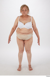 Whole Body Woman Overweight Street photo references